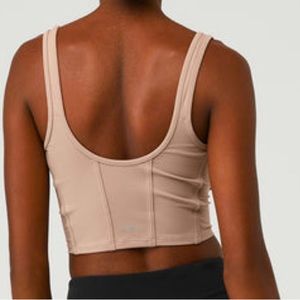 ALO Airbush Mesh Corset Tank